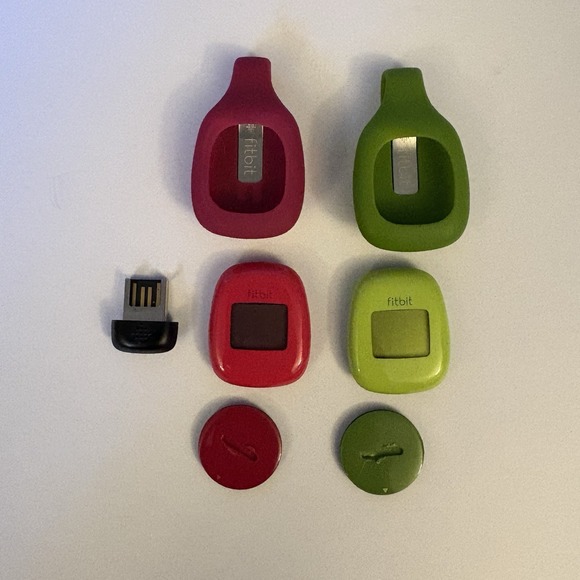 fitbit Other - FitBit ZIP Wireless Fitness Activity Tracker FB301 Pink & Green - No Battery